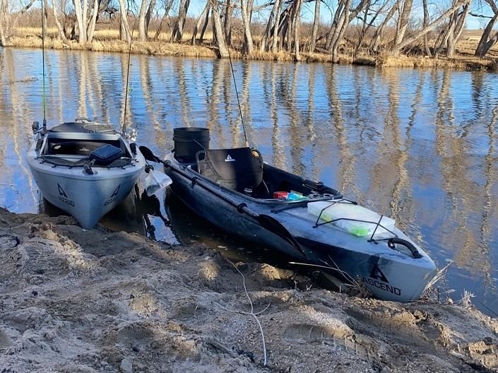 Kayaking at Prewitt Reservoir